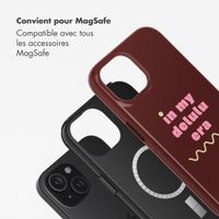 Selencia Coque arrière Vivid avec MagSafe Apple iPhone 15 - Delulu