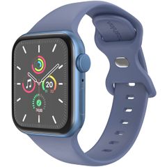 imoshion Bracelet en silicone⁺ Apple Watch Series 1 á 10 / SE / Ultra (2) (44/45/46/49 mm) - Navy - Taille M/L