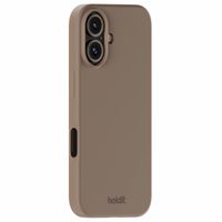 Holdit Coque Silicone Apple iPhone 16 Plus - Mocha Brown