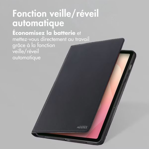 Accezz Coque tablette Classic Samsung Galaxy Tab S11 Ultra - Noir