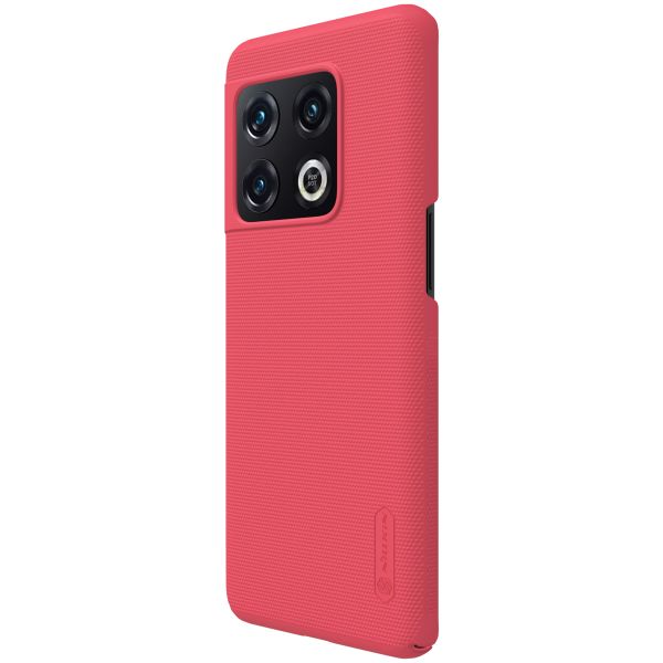 Nillkin Coque Super Frosted Shield OnePlus 10 Pro - Rouge