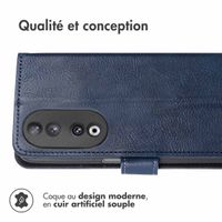 imoshion Étui de téléphone portefeuille Luxe Honor 90 - Bleu foncé