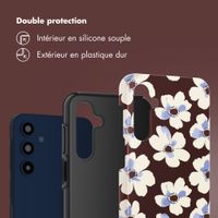 Selencia Coque arrière Vivid Samsung Galaxy A16 - Choco Flower Pop