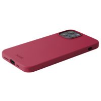 Holdit Coque Silicone iPhone 12 (Pro) - Red Velvet