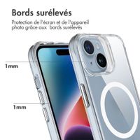 imoshion Coque Rugged Air MagSafe Apple iPhone 15 Plus - Transparent
