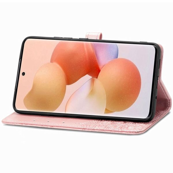 imoshion Etui de téléphone portefeuille Mandala Xiaomi 12 Lite - Rose Dorée