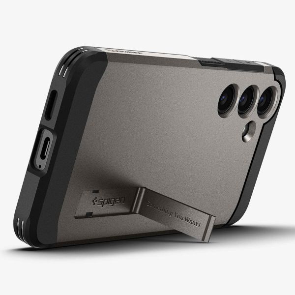 Spigen Coque Tough Armor Samsung Galaxy S24 Plus - Gunmetal