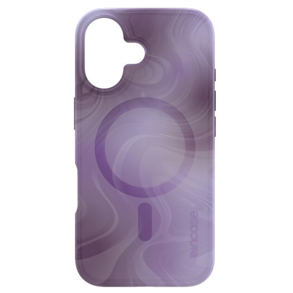 Incase Coque Halo MagSafe iPhone 16 - Oil Slick Lilac