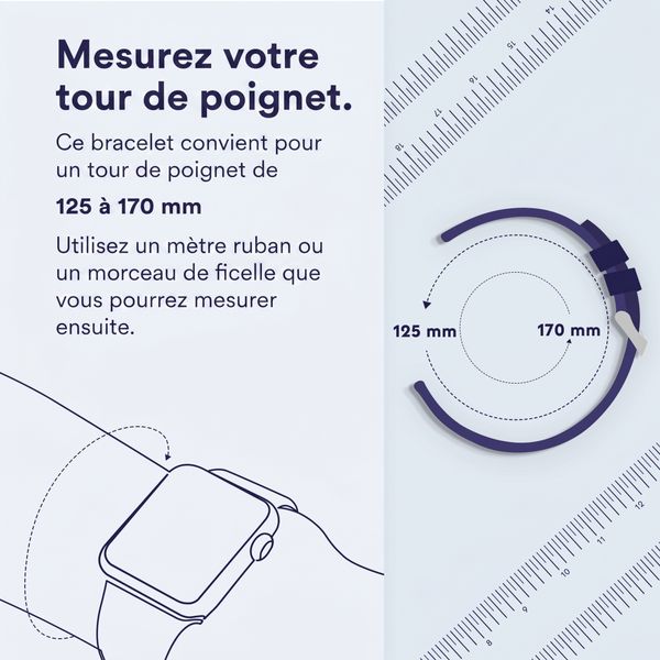 Nomad Bracelet Sport FKM Apple Watch | 38/40/41/42 mm - Blanc