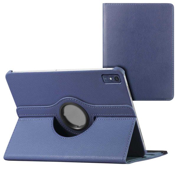 imoshion Coque tablette rotatif à 360° Lenovo Tab P12 - Bleu foncé