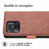 imoshion Étui de télephone portefeuille Xiaomi Redmi 10C - Marron