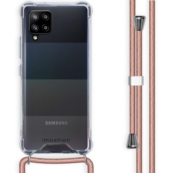 imoshion Coque avec cordon Samsung Galaxy A42 - Rose Champagne