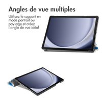 imoshion Coque tablette Design Trifold Samsung Galaxy Tab A11 Plus / A9 Plus - Flower Tile