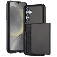 imoshion Coque arrière avec porte-cartes Samsung Galaxy S25 - Noir