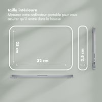 Selencia Pochette ordinateur Puffy 13-14 pouces - Sage Green