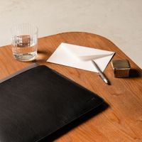 Accezz Leather Pochette ordinateur Apple MacBook 13 pouces - Noir