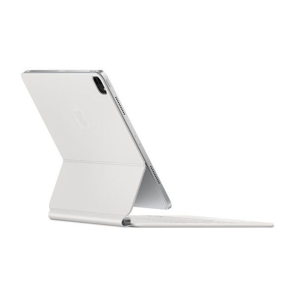 Apple Magic Keyboard Apple iPad Air 13 pouces (2026) M4 / (2025) M3 / (2024) M2 / iPad Pro 12.9 (2018/2020/2021/2022) - QWERTY / UK - Blanc