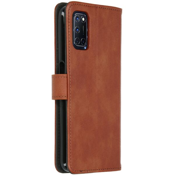 imoshion Étui de télephone portefeuille de luxe Oppo A52 / Oppo A72 / Oppo A92 - Marron