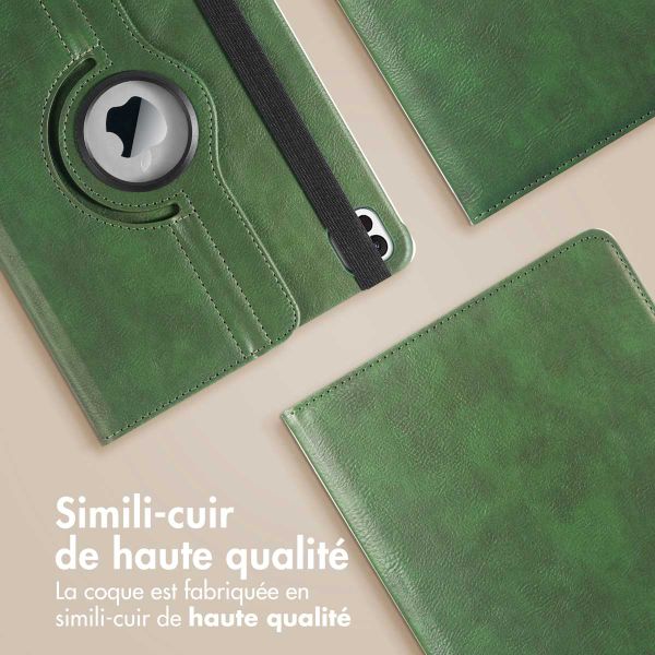 imoshion Coque tablette rotatif à 360° iPad 10 (2022) 10.9 pouces - Vert