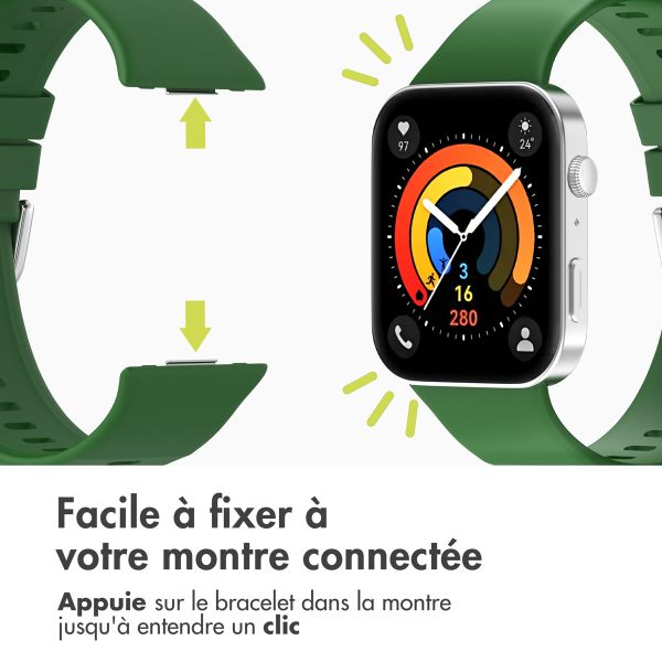 imoshion Bracelet silicone Huawei Watch Fit 3 - Vert