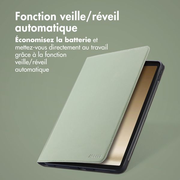 Accezz Coque tablette Classic Samsung Galaxy Tab A9 8.7 pouces - Vert