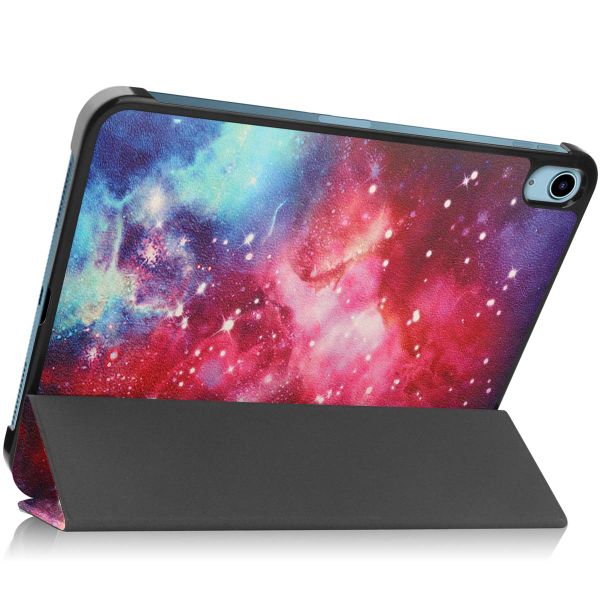 imoshion Coque tablette Trifold iPad 11 (2025) 11 pouces / iPad 10 (2022) 10.9 pouces - Space