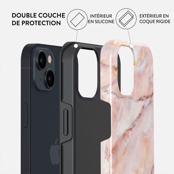 Burga Coque arrière Tough iPhone 15 - Morning Sunshine