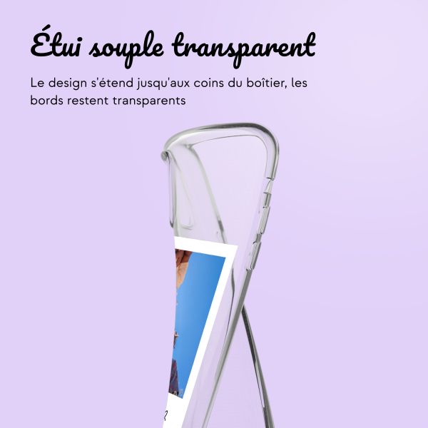 Coque avec votre propre photo et/ou texte Apple iPhone 11 - Polaroid