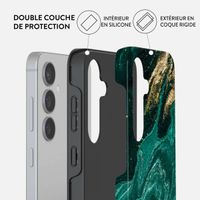 Burga Coque arrière Tough Samsung Galaxy S24 - Emerald Pool