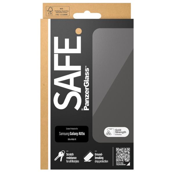 SAFE by PanzerGlass Protection d'écran Ultra-Wide Fit Samsung Galaxy A05s