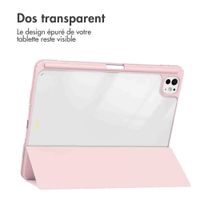 imoshion Coque tablette rigide Trifold Apple iPad Pro 11 (2024) M4 - Rose