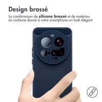 imoshion Coque Brushed Xiaomi 15 Ultra - Bleu foncé