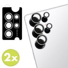imoshion Lot de 2 protections d'objectif de caméra Samsung Galaxy S25 Ultra - Titanium Whitesilver