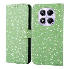 imoshion Étui de télephone portefeuille Design Xiaomi Redmi Note 14 Pro (4G) - Green Flowers