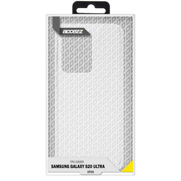 Accezz Coque Clear Samsung Galaxy S20 Ultra - Transparent