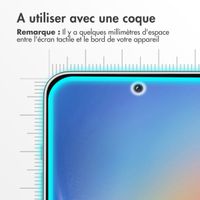 Accezz Protection d'écran en verre trempé Samsung Galaxy A35 / A55 - Transparent