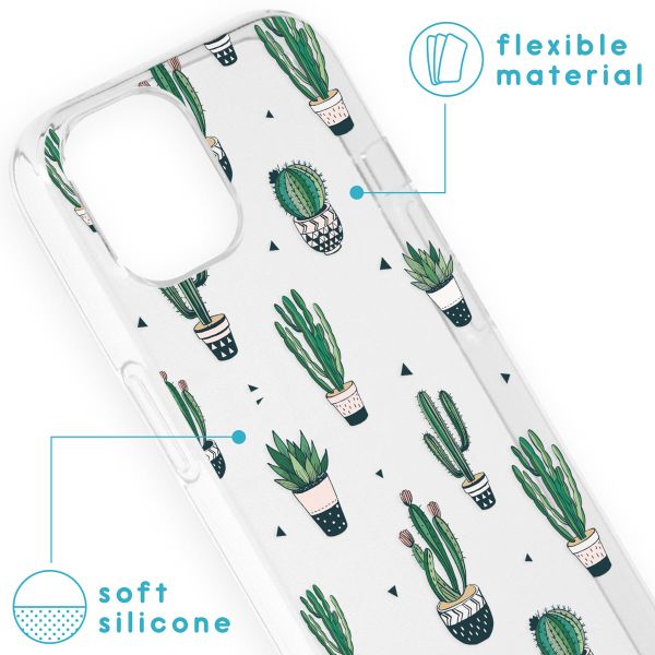 imoshion Coque Design iPhone 13 - Allover Cactus