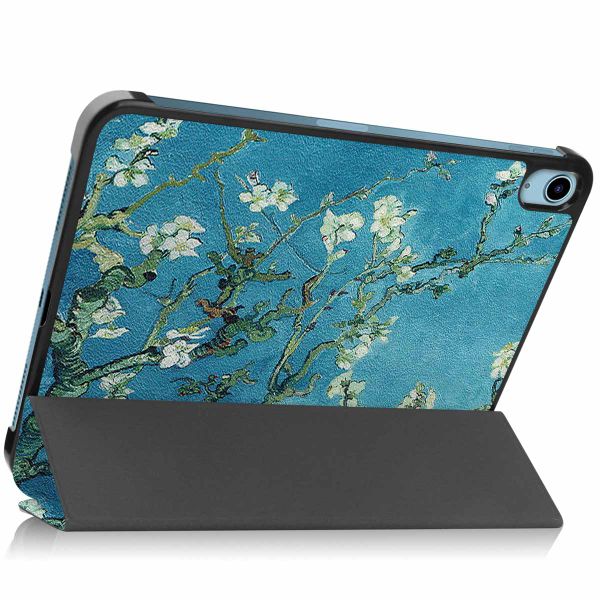 imoshion Coque tablette Trifold iPad 10 (2022) 10.9 pouces - Plante verte