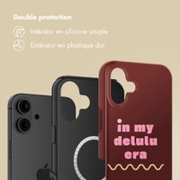 Selencia Coque arrière Vivid avec MagSafe Apple iPhone 16 - Delulu