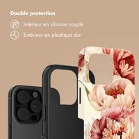 Selencia Coque arrière Vivid Apple iPhone 16 Pro - Vintage Peony