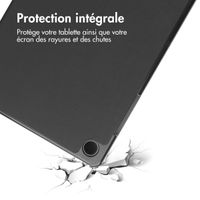 imoshion Coque tablette Trifold Samsung Galaxy Tab A9 Plus - Noir