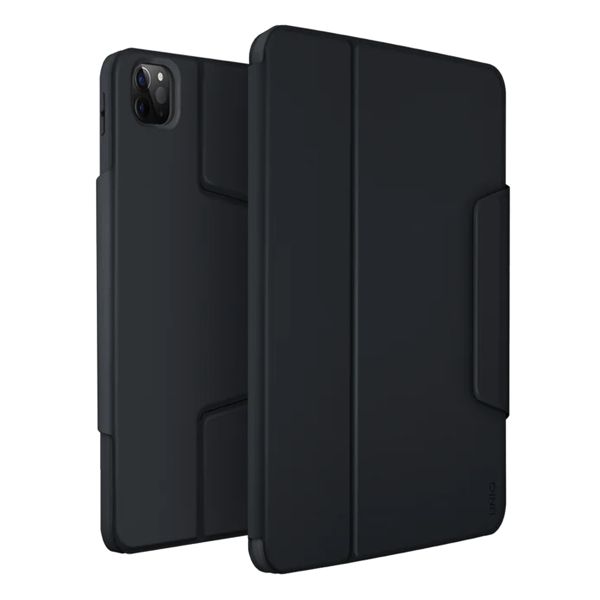 Uniq Rovus Magnetic 360 rotating detachable case iPad Air 11 inch (2024) M2 / iPad Pro 11 (2021/2022) / Air 5 (2022) / Air 4 (2020) - Noir