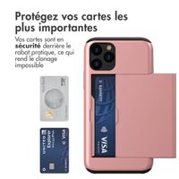 imoshion Coque arrière avec porte-cartes Apple iPhone 11 Pro - Rose Doré