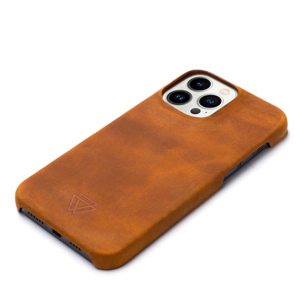 Wachikopa Coque Full Wrap iPhone 13 Pro - Camel