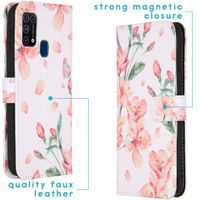 imoshion Coque silicone design Samsung Galaxy M31 - Blossom Watercolor