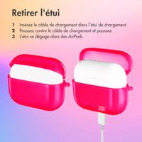 imoshion Coque Néon Apple AirPods Pro - Rose Fluo
