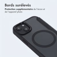 imoshion Bookcase transparente avec MagSafe Apple iPhone 14 / 13 - Noir
