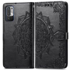 imoshion Etui de télephone Mandala Xiaomi Redmi Note 10 (5G) - Noir