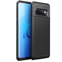 imoshion Coque silicone Carbon Samsung Galaxy S10 - Noir