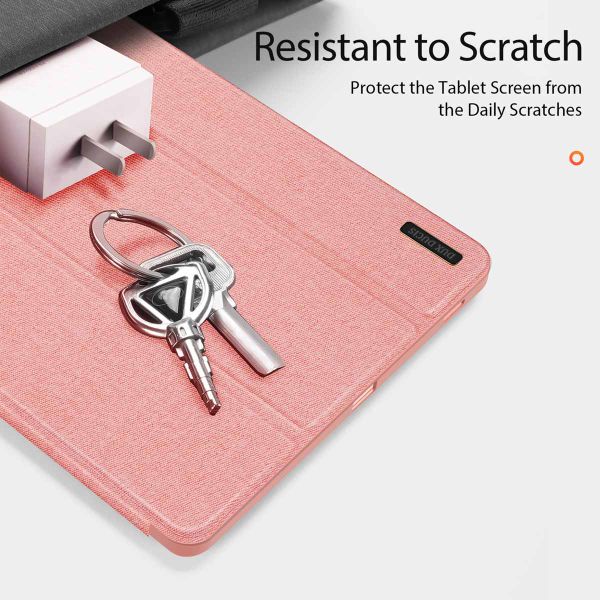 Dux Ducis Coque tablette Domo Samsung Galaxy Tab S9 FE Plus - Rose